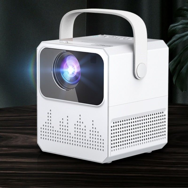 HD LED T2 মিনি প্রজেক্টর 30-120 ইঞ্চি প্রজেকশন দূরত্ব 1.2-6m সহ